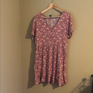 Rue21 Pink Floral Mini Dress